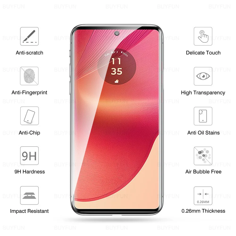 2 в 1 для Motorola Edge 50 Fusion Защитное стекло объектива телефона 50Fusion Moto G85 5G 6 7 дюйма