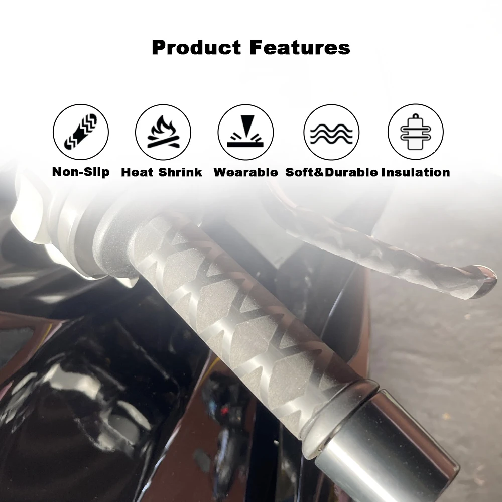 Ручка рычага тормоза сцепления термоусадочная ручка на руль для Yamaha Majesty S 180 250 400