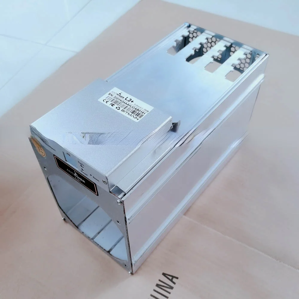 

Used L3+ aluminum enclosure box for Asic Antminer L3+ miner