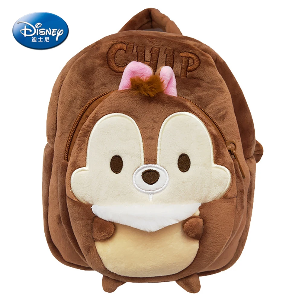 

Disney Kids Cute Plush Backpacks For Boys Girls Cartoon Chip And Dale Daisy Duck Marie Plush Small Bags Children's Lovely Gifts