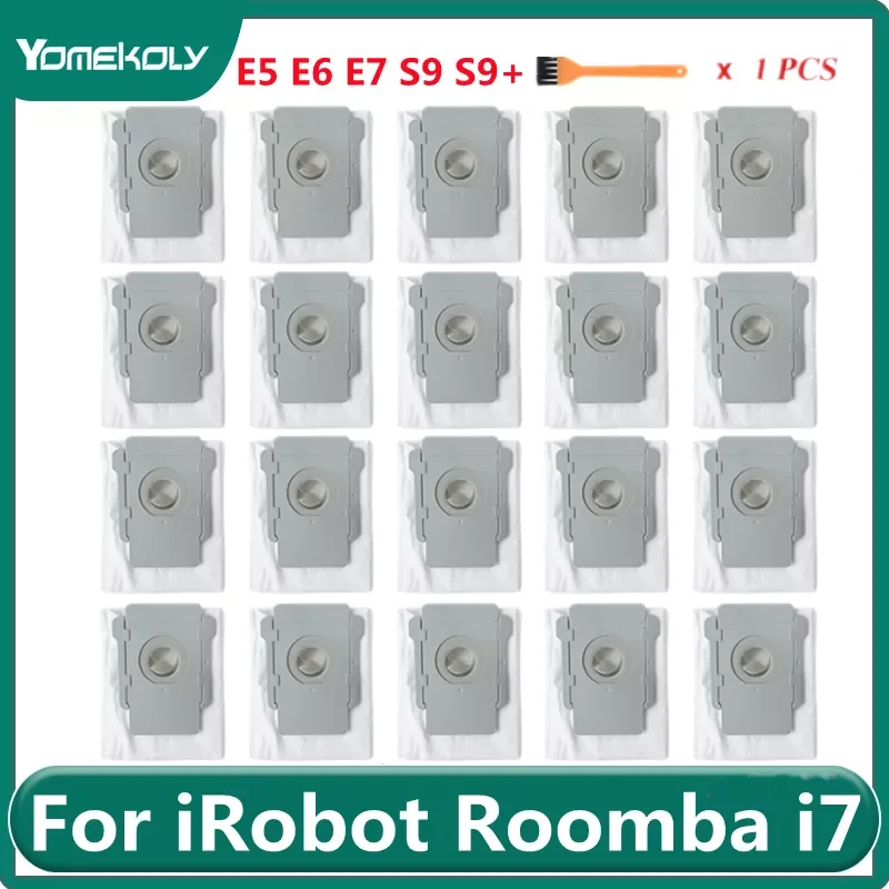 

For iRobot Roomba i3 i6 i7+ i7 plus E5 E6 E7 S9 S9+ robot vacuum cleaner Dust bags sweeping replacement accessories spare parts