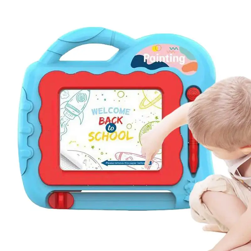 

Magnetic Drawing Board Magnetic Color Drawing Doodle Board Toddler Painting Travel Game Toy Educational Preschool Gift