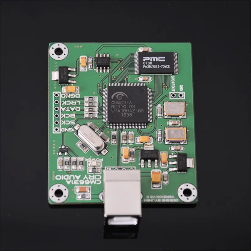 Фото CM6631A цифровой интерфейс USB I2S SPDIF выход 24 бит 192K 384K ASIO №4