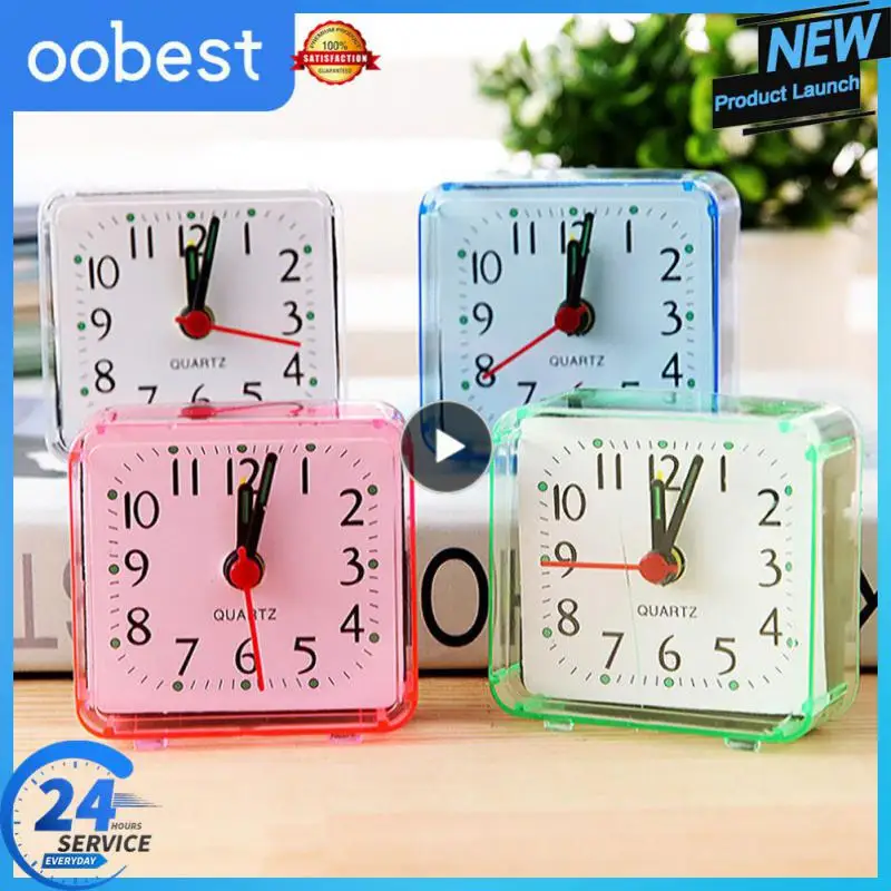 Cute No Tick Compact Travel Operated Bedside Bedroom Desk De