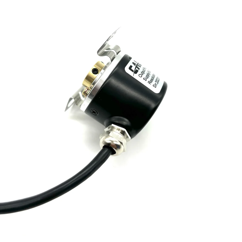 Фото CALT GHH38-06G360BMP526 Энкодер с полым валом 6 мм 360 p/r Push Pull A B Z Напряжение 5-26 В №5