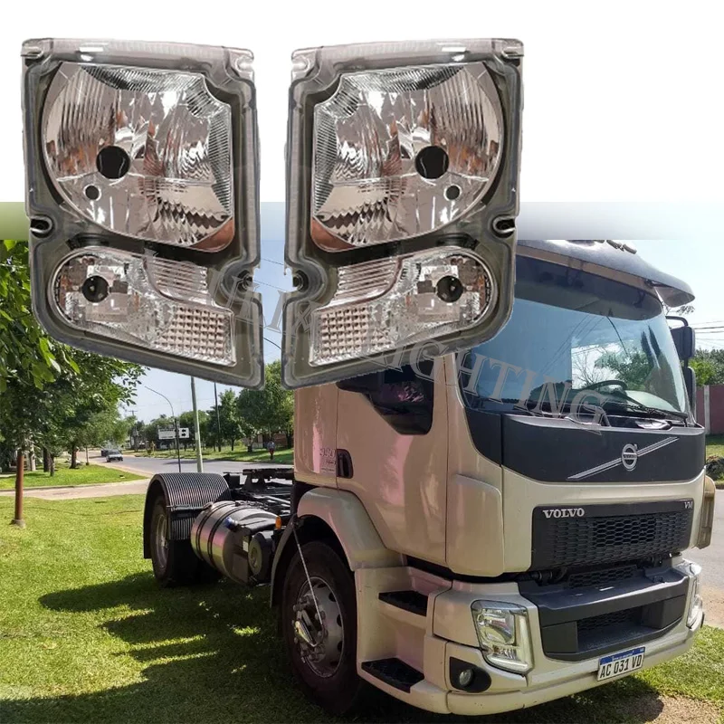 

1PCS 24V Head Lamp (No Bulbs) Fit For Volvo Vm Truck Front Light 20818775 20818765