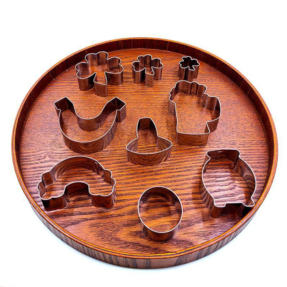 8 шт. формочки для печенья на день Святого Патрика печенье объемный бумажный