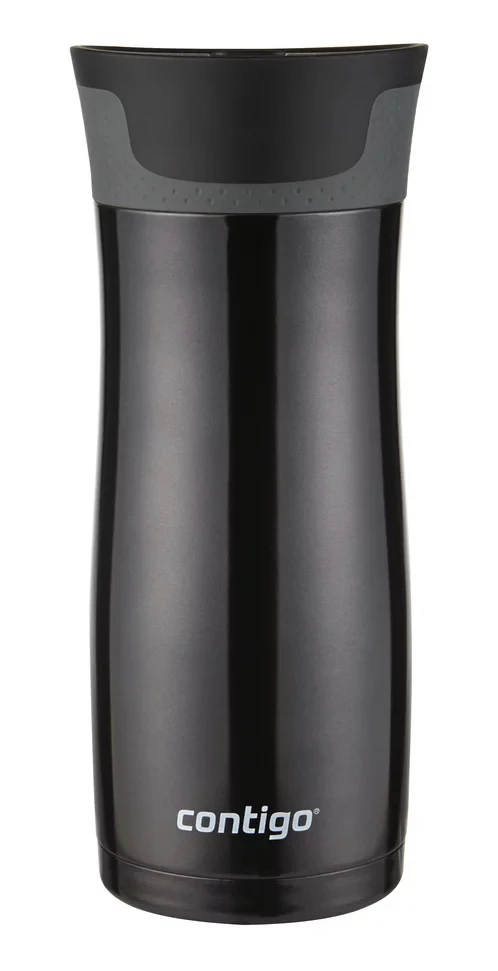 

Loop Stainless Steel Travel Mug with AUTOSEAL Lid Black, 16 fl oz.