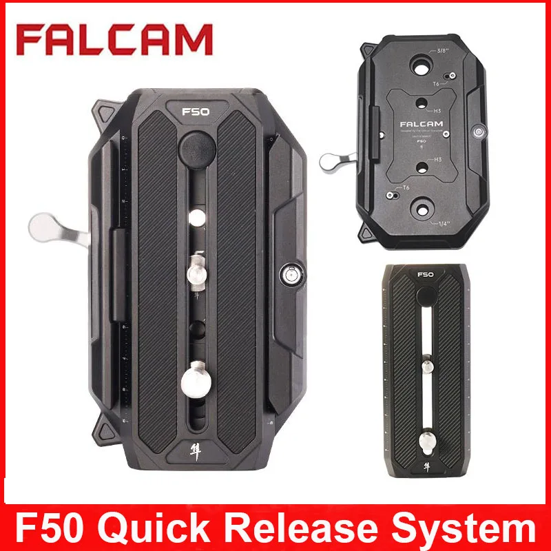 

Falcam F50 Camera Long Quick Release System For Manfrotto Compatible with Multiple Bases Self-contained QR System