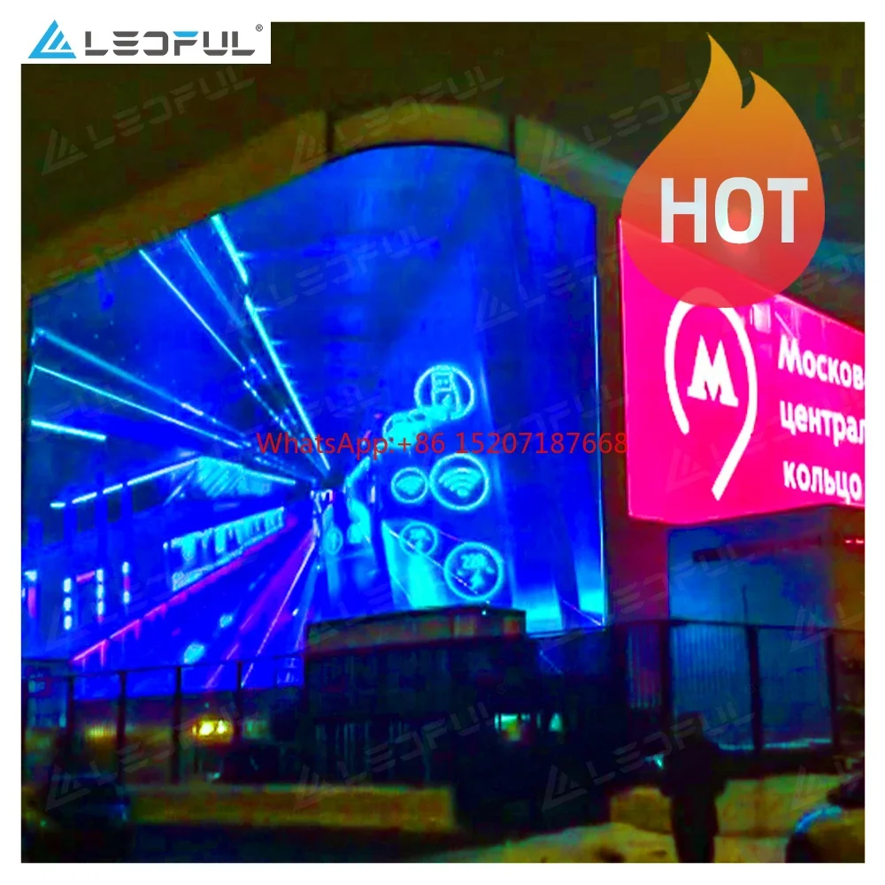 Shenzen полноцветный Внешний 3D фотографический большой экран IP67 960*960 мм P10 SMD внешний