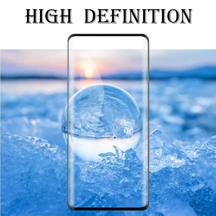 3D Full Cover Soft Ceramic Tempered Glass for Samsung Galaxy S22 S21 Ultra S20 S10 S9 S8 Plus Note 10 9 8 Matte Screen Protector