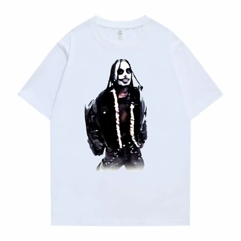 

Hip Hop Playboi Carti Whole Lotta Red Graphic T-shirt Regular Man Woman Fashion T Shirt Men Tee Short Sleeve Homme Streetwear