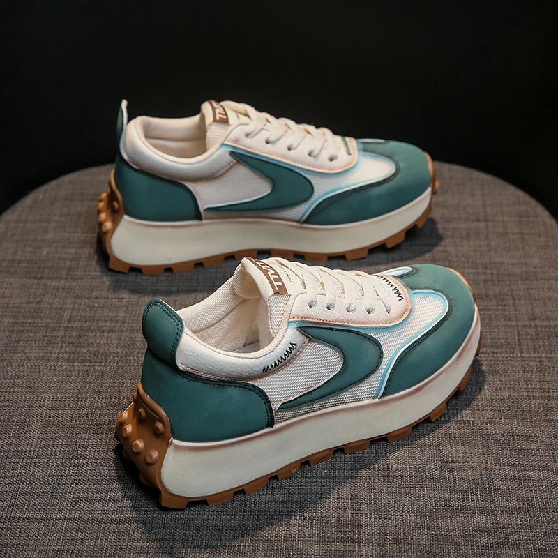 Casual Sneakers for Women Air Mesh Platform Running Shoes