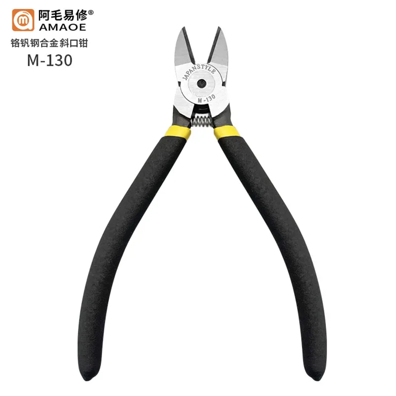 

AMAOE M-120 M-121 M-130 Chrome Vanadium Steel Diagonal Pliers Multifunctional Industrial Electronic Wire Cutters Repair Pliers