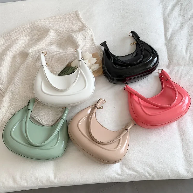 

Pure Color Armpit Bag Female New Design Fashion Casual Western Trend Single Shoulder Dumpling Bag