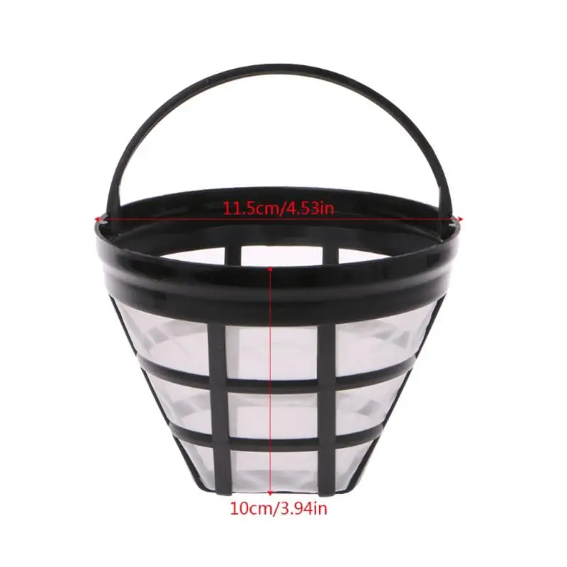 

Reusable Coffee Filter Basket Cup Style Coffee Machine Strainer Mesh Coffee Accessories Coffee Tools