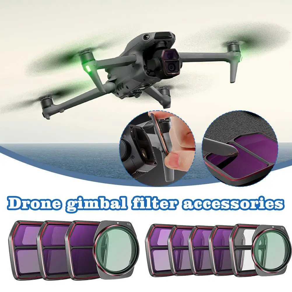 4/6 шт. набор фильтров для дрона DJI Air3s ND подвес ND8/16/32/64/UV/CPL аксессуары