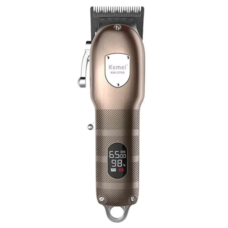

Professional all metal housing cordless hair clipper barber rechargeable hair trimmer men electric hair cutter machine haircut