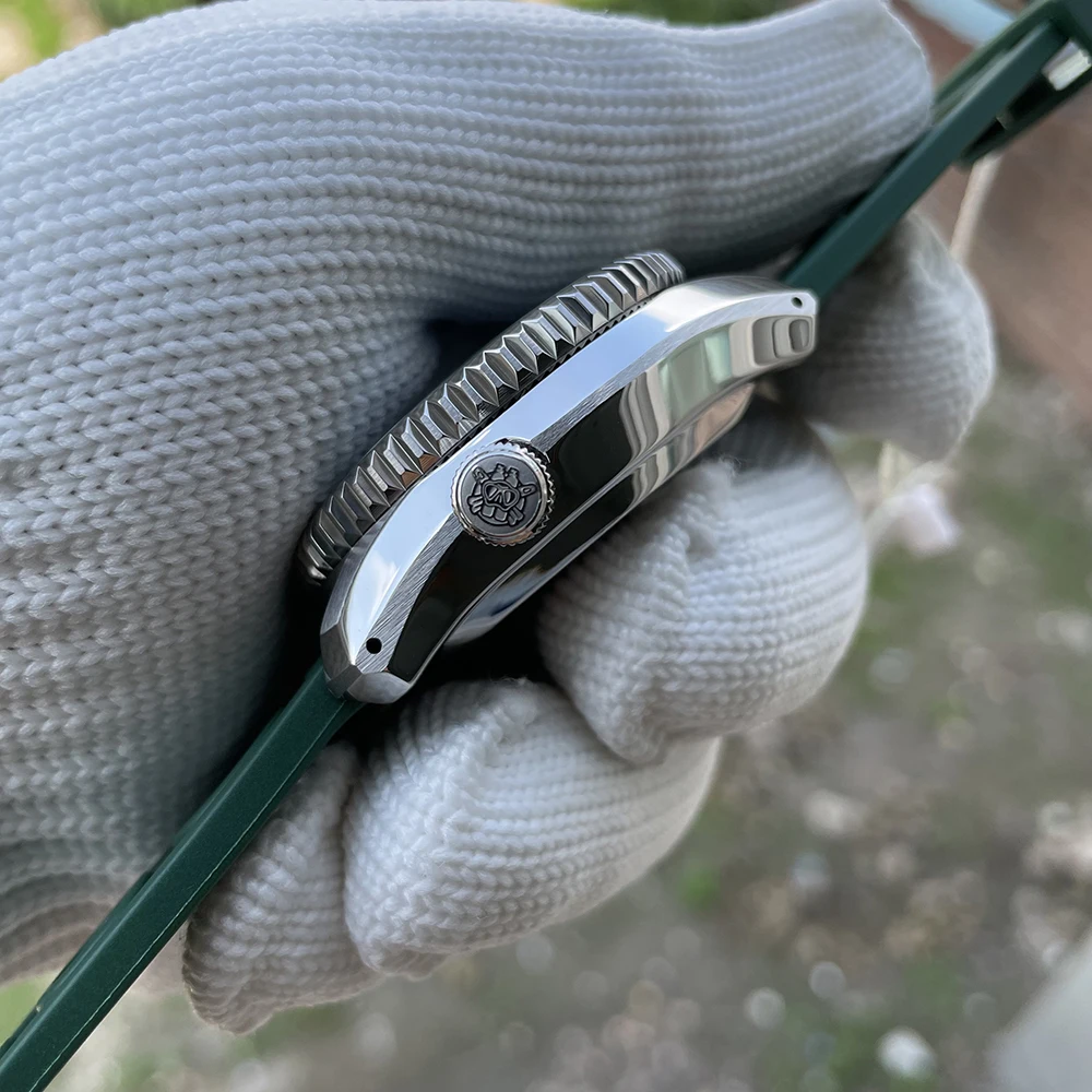 Роскошные повседневные деловые механические часы STEELDIVE SD1968 SBDX001 для мужчин