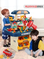 childrens toolbox toy set play house electric diamond baby repairing table screw twist puzzle multi functional boy