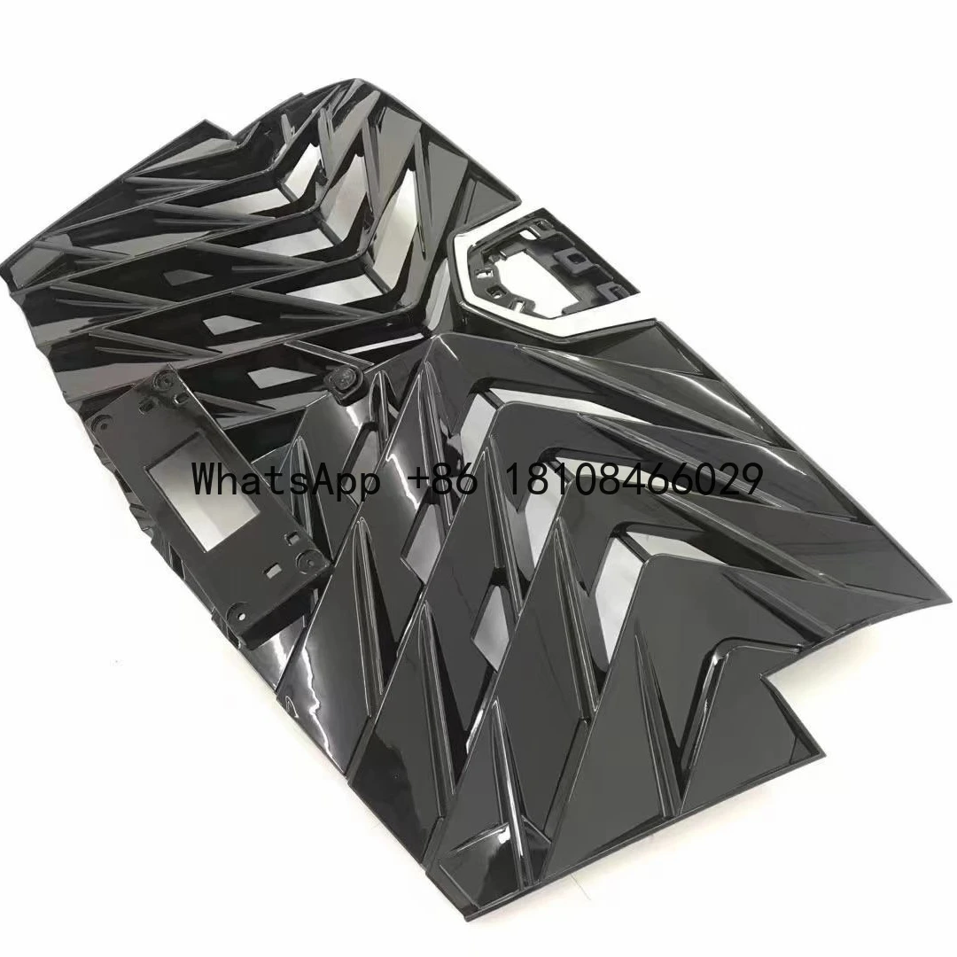 Автомобильные аксессуары Высококачественная передняя решетка радиатора Black Knight