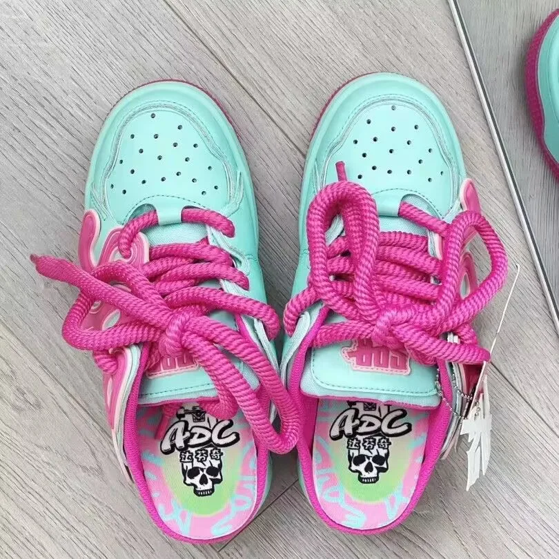 2023 New Spring Summer Women Canvas Shoes flat sneakers women casual shoes low upper lace up white shoes