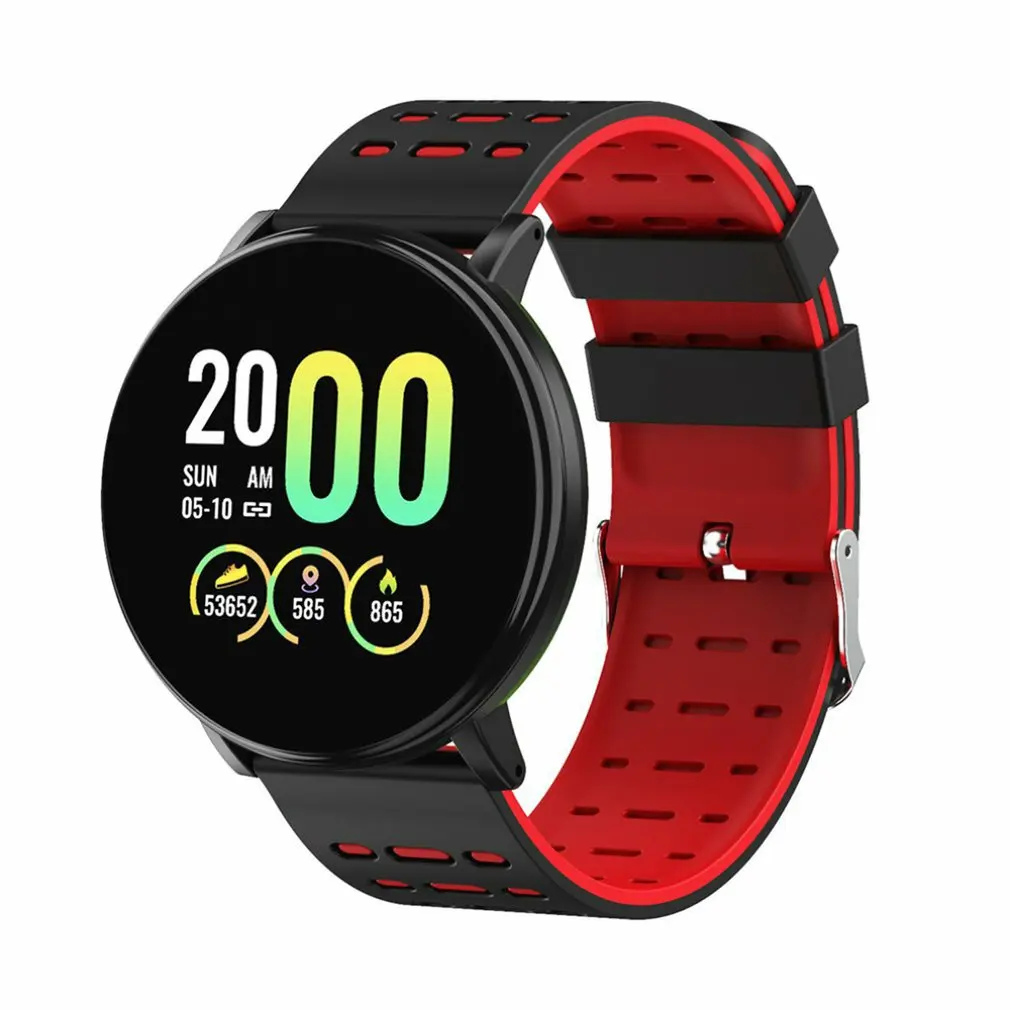 

119Plus Bluetooth-compatible Smart Watch IP67 Waterproof Smart Bracelet Blood Pressure Sport Tracker Smartwatch for Android IOS