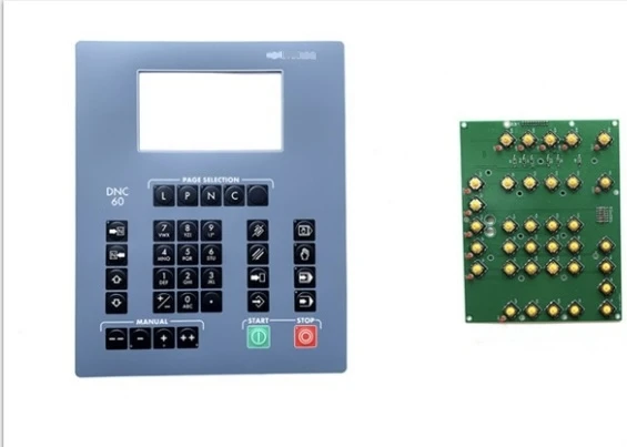 Новая сменная совместимая печатная плата с кнопкой сенсорной мембраны для гибочного станка Cybelec DNC 60 DNC60