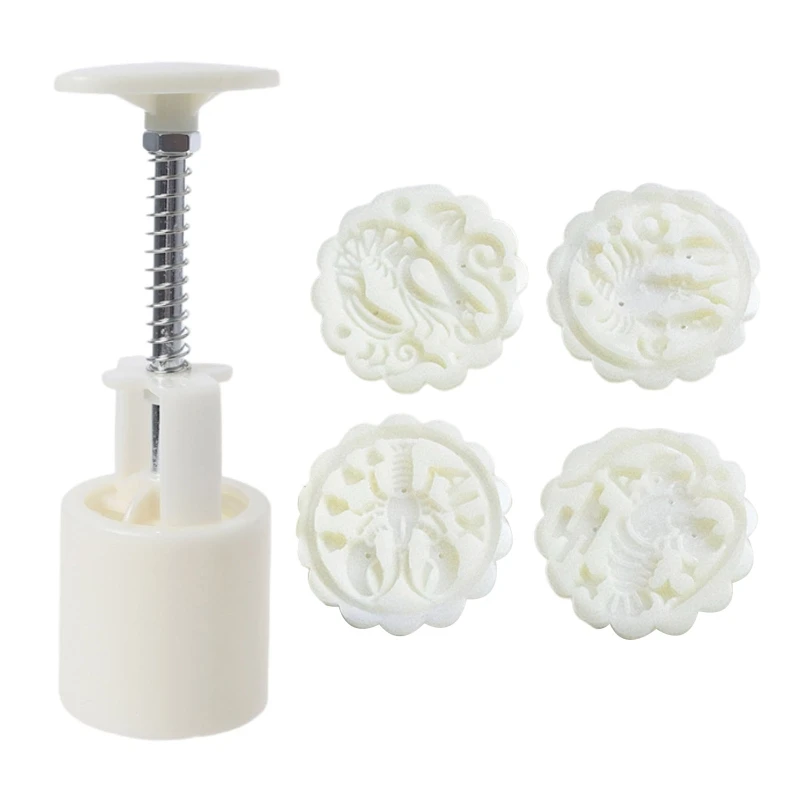 

Форма для торта Moon, фестиваль средней осени, аппарат для изготовления лунного торта, штамп для печенья, инструменты для выпечки moonторт, «сде...