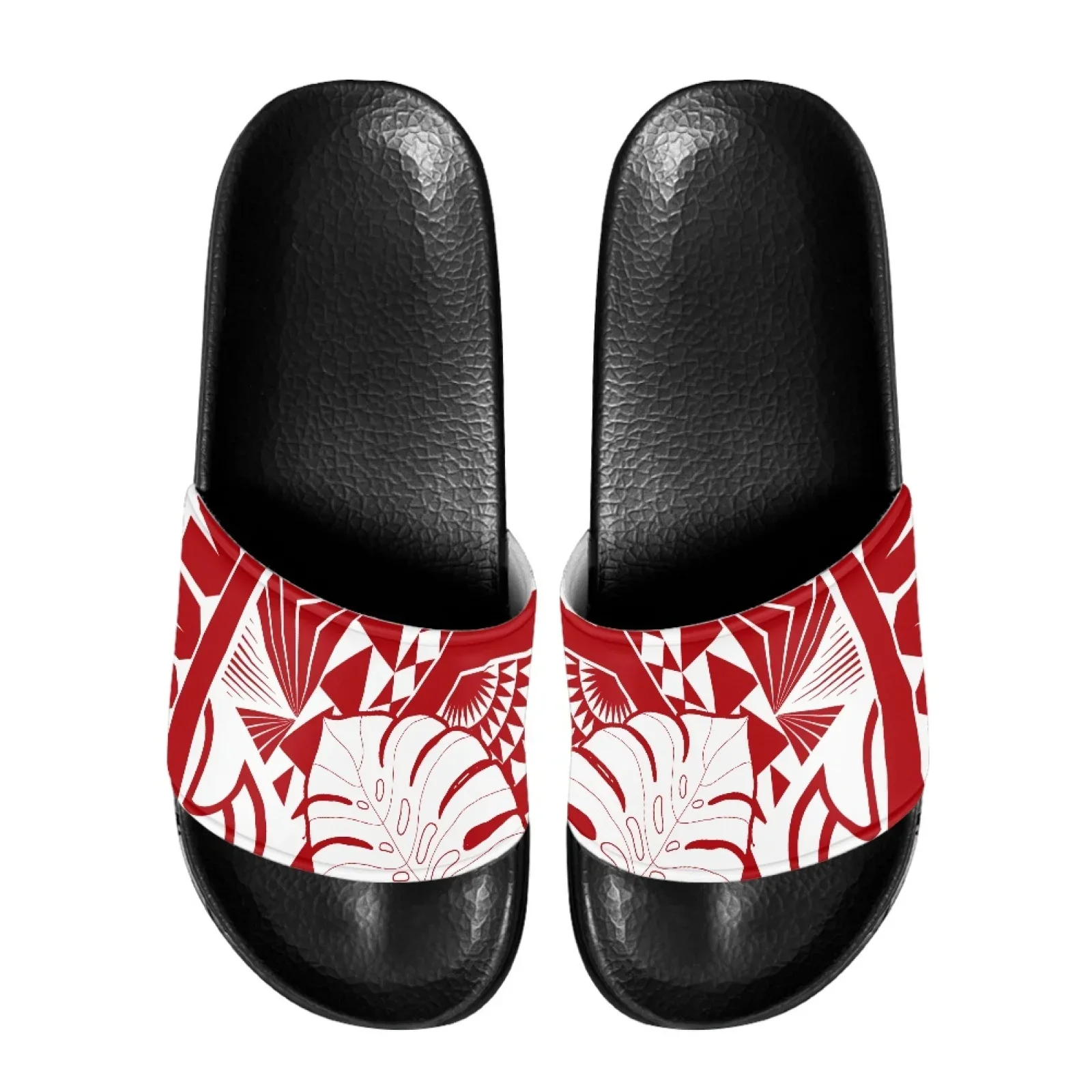 Шлепанцы полинезийские родовые самоанские с татуировками летние мужские