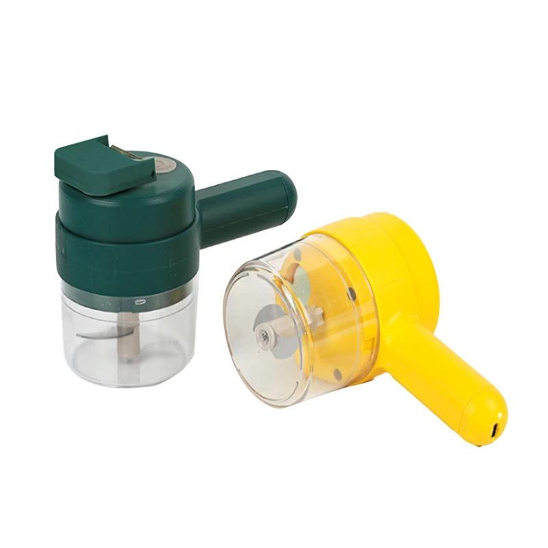 

4In1 Multifunctional Electric Vegetable Cutter Slicer Garlic Mud Masher Garlic Chopper Cutting Pressing Mixer