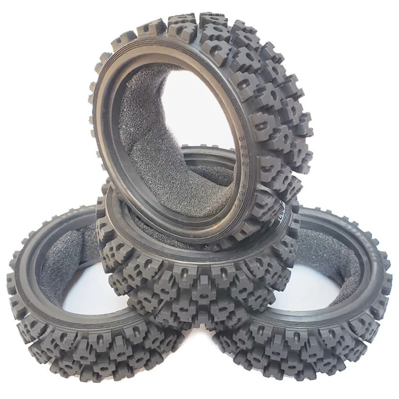 

1/10 для автомобиля, 70 мм, резиновые, для Tamiya TT01, TT02, XV01 LC, PTG-2 HSP, HPI, 4 шт.