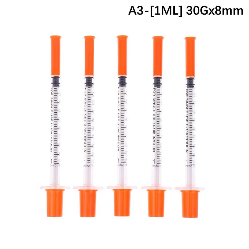 

Одноразовые ветеринарные шприцы JETTING 5 шт., 0,3/0,5/1 мл