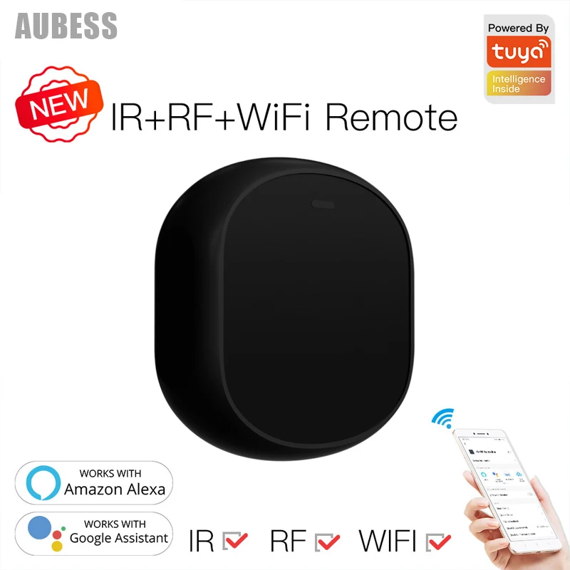 

Универсальная панель дистанционного управления для системы «умный дом»/теплевизора/проигрывателя/кондиционера, Tuya, инфракрасная, голосов...