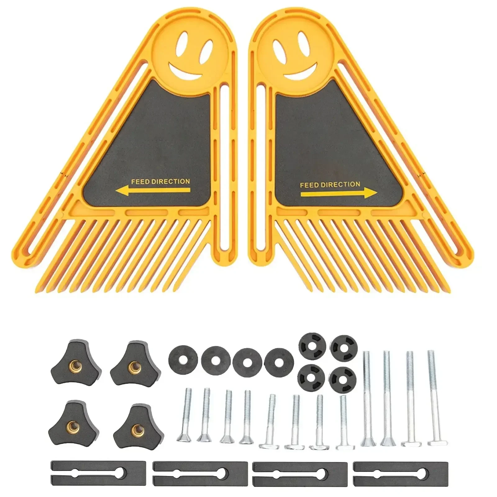 

Безопасная направляющая настольная пила, толкающий блок, многоцелевой набор досок с перьями для углового калибра, циркулярная...