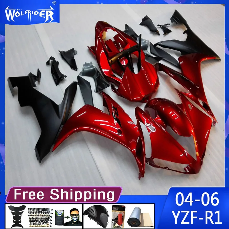 

Обтекатели из АБС-пластика для мотоцикла YZFR1 04-06 YZF-R1 2004 2005 2006, обтекатель для мотоцикла, цвет зеленый/черный, изготовитель, обтекатель на зака...