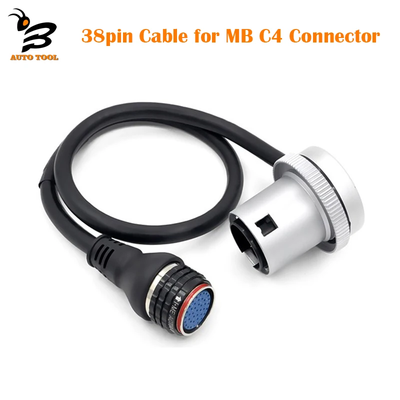 

Для MB Star C4 38-контактный кабель для SD Connect C4 C5 Разъем сканера 38-контактный кабель Star Автомобильный диагностический инструмент Автомобильные аксессуары