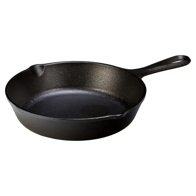 

Frying Pan Cast Iron Uncoated Pan Pre-seasoned 8inch 3.20lb