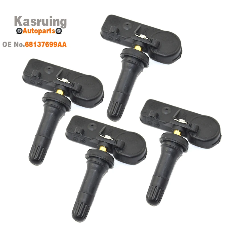 Автомобильный датчик давления в шинах 4 шт./лот 68137699AA 56029319AC для 08-10 Dodge Ram 1500 2500 3500 Dakota TPMS
