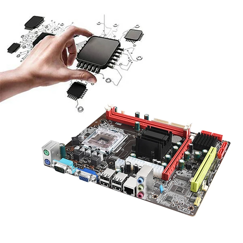 Материнская плата AU42 -945 LGA1155 Core I7I5I3 CPU 2X DDR2 RAM PCIE X16 SATA2.0 USB2.0 материнская плата поддерживает процессор LGA775771 (art.: 3920be2ccddb7) - 3920be2ccddb7