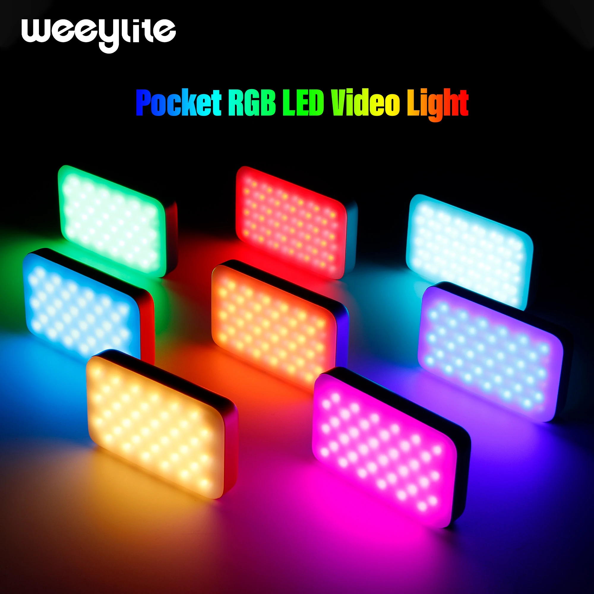 

Карманный RGB светодиодный светильник для видеосъемки VILTROX S05 2800-6800K, фотокамера, заполнясветильник, управление через приложение, Vlog, Регулиру...