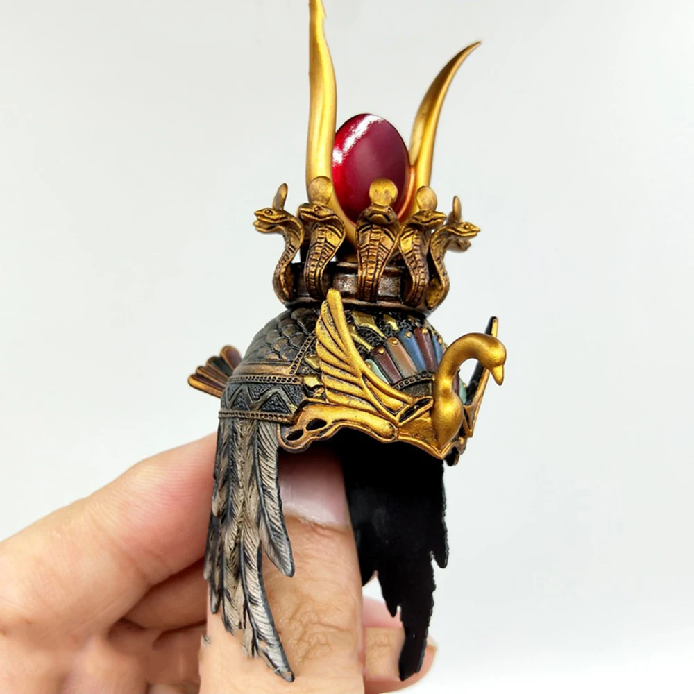 

For Sale 1/6 TBLeague PL2021-185A Aset Goddess of Magic Black Version Helmet With Feather Decor For 12inch Female TBL PH Body