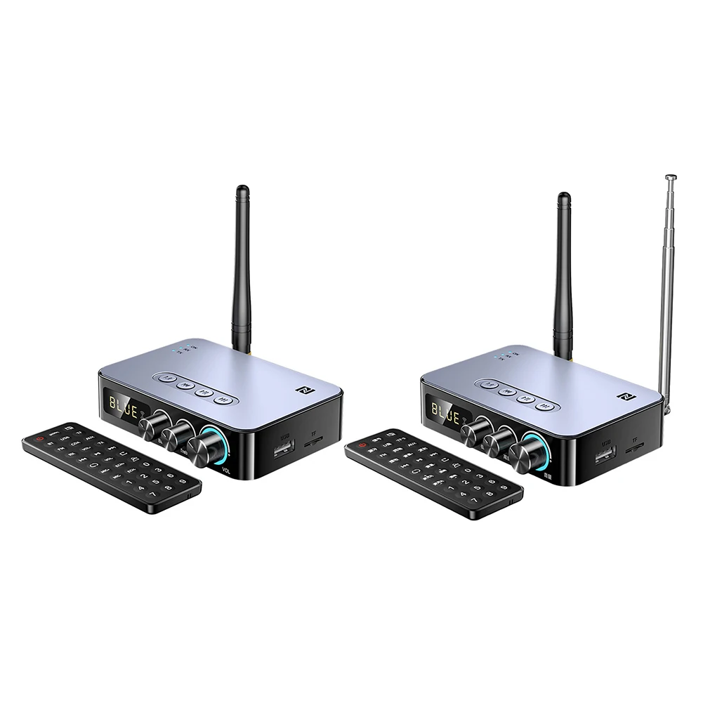 

Приемник аудиопередатчика, многофункциональный аудиоадаптер, инфракрасный пульт дистанционного управления, Bluetooth-совместим с динамиком, н...