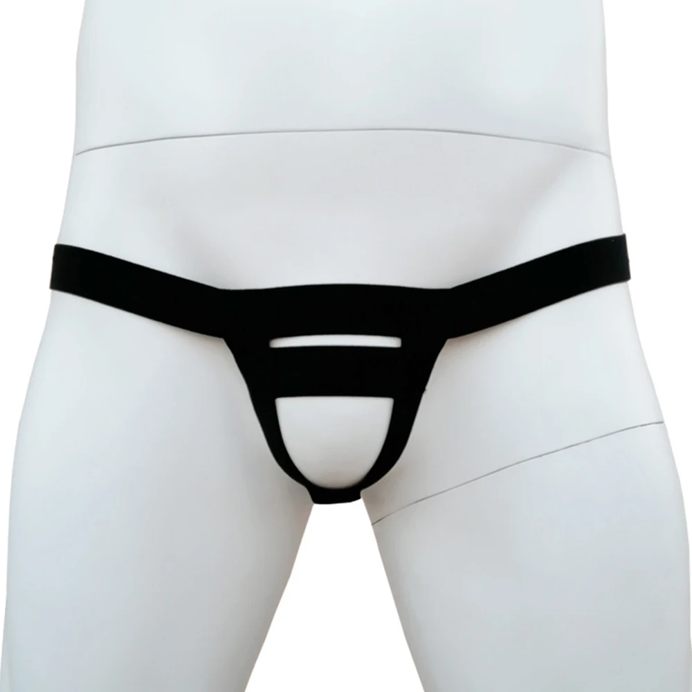 

G-string Underwear Support T-pants :M-XL Polyester Rings Scrotum Ball Underwear Booster Briefs Bulge Cremaster