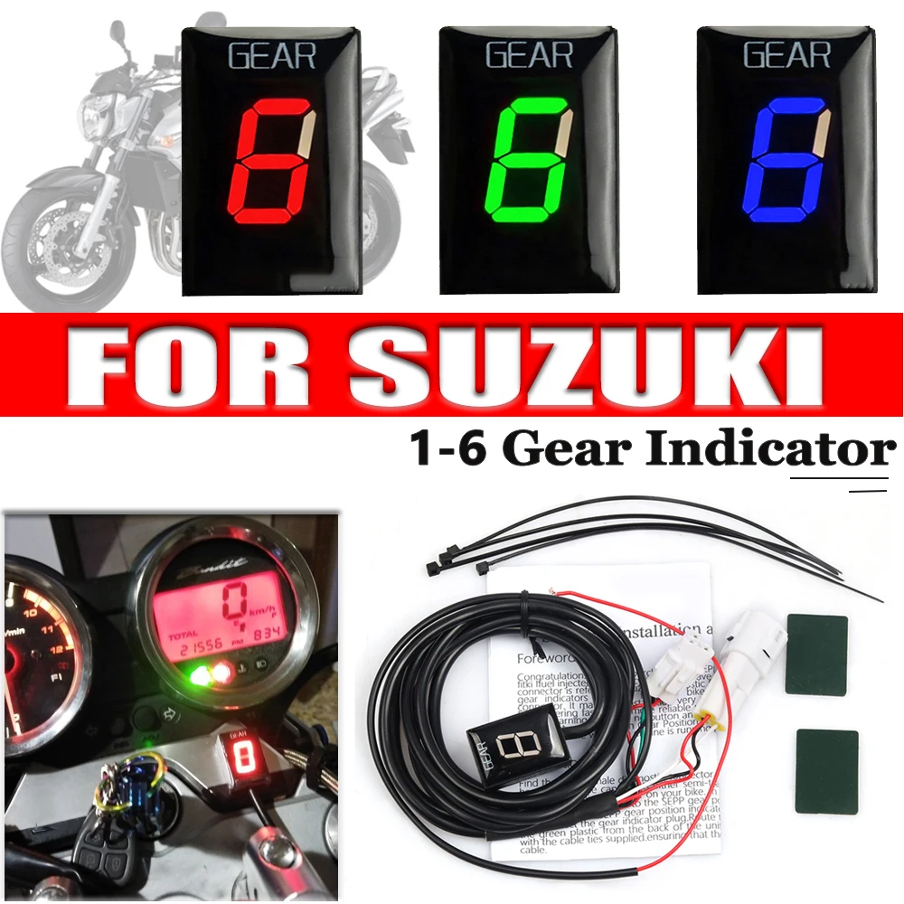

Gear Indicator For Suzuki GSX1300 GSX1400 GSXS750 GSXS1000 GSXS 750 1000 GSX S750 S1000 1300 1400 Motorcycle Gear Display Meter