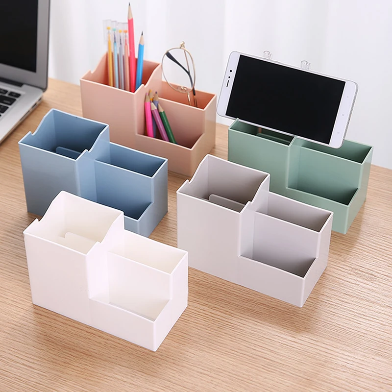 

Многофункциональный настольный держатель для ручек, органайзер, канцелярский контейнер для хранения косметики, стойка для макияжа