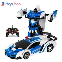 rc car transformation robots sports vehicle model drift car toys cool deformation car kids toys gifts for boys