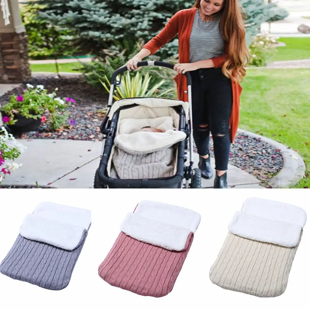 

Детское одеяло для малышей, подлокотник, чехол для детской одежды, вязаные теплые спальные мешки, пеленки