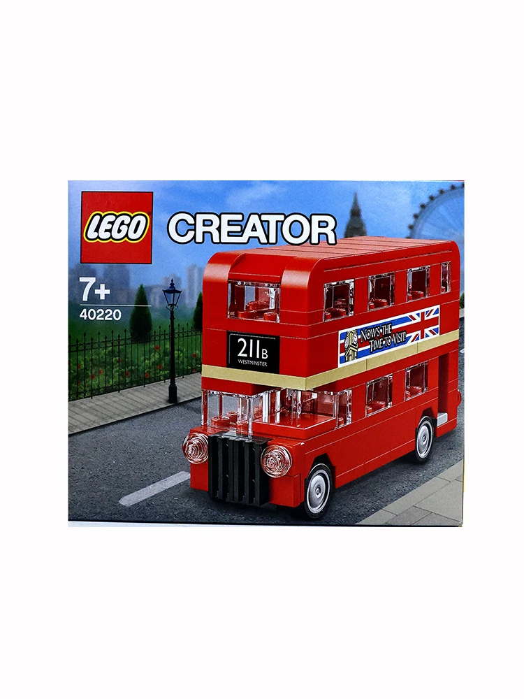 Конструкция Лондонской автобусной станции LEGO 40220 Городской автомобиль