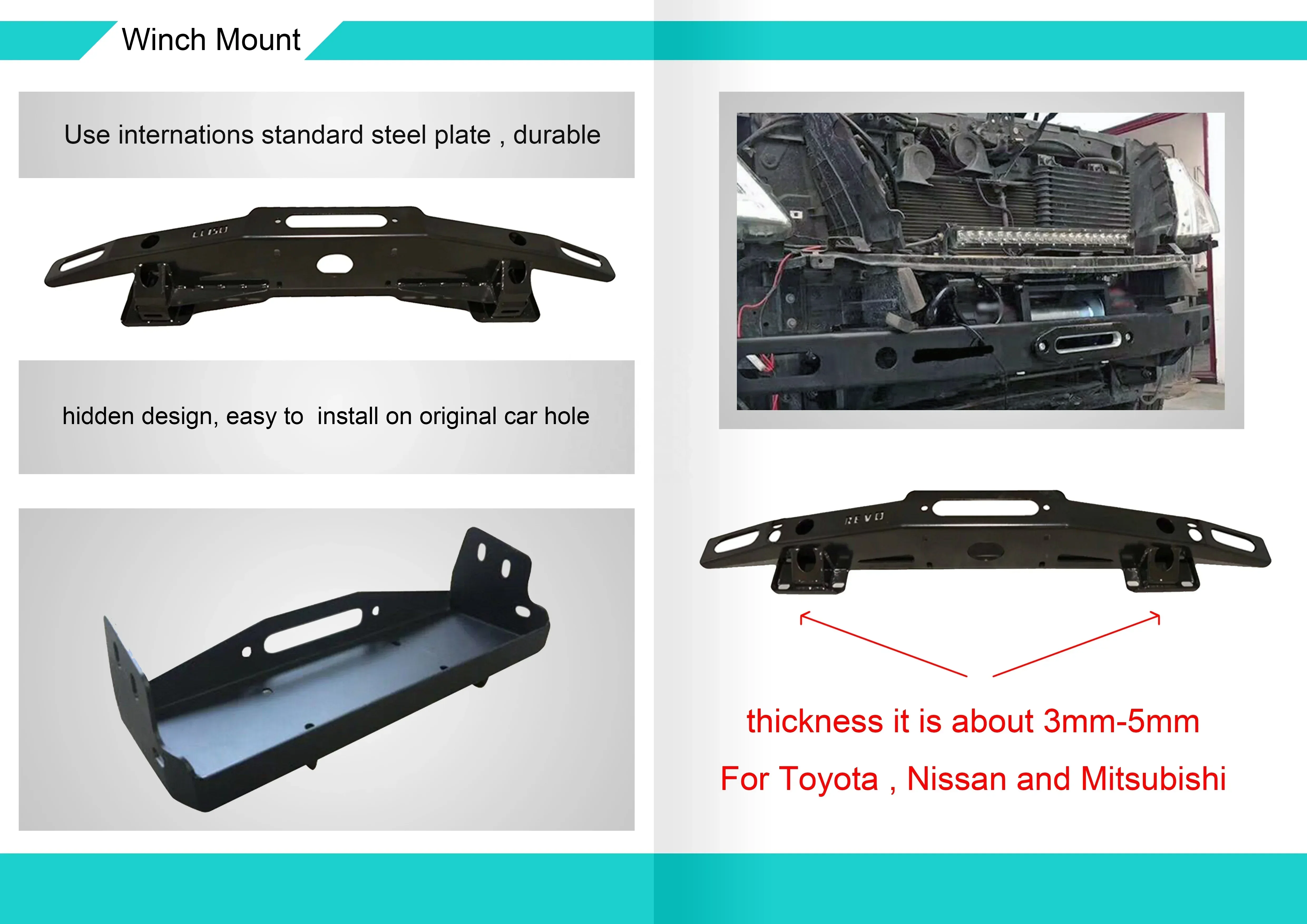 OEM 12000lbs электрическая лебедка 4x4 внедорожные аксессуары Беспроводная